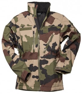 SCU CAMO SOFTSHELL JACKET