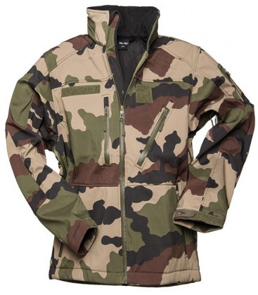 SCU CAMO SOFTSHELL JACKET