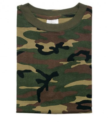 CAMOFLAGE TSHIRT KORTE MOUW